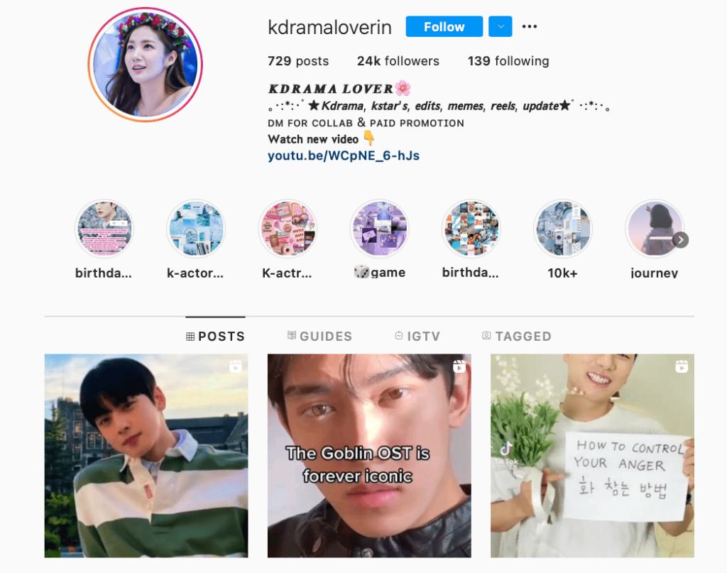 Top 5 K-Drama Accounts To Follow On Instagram - AhaSave