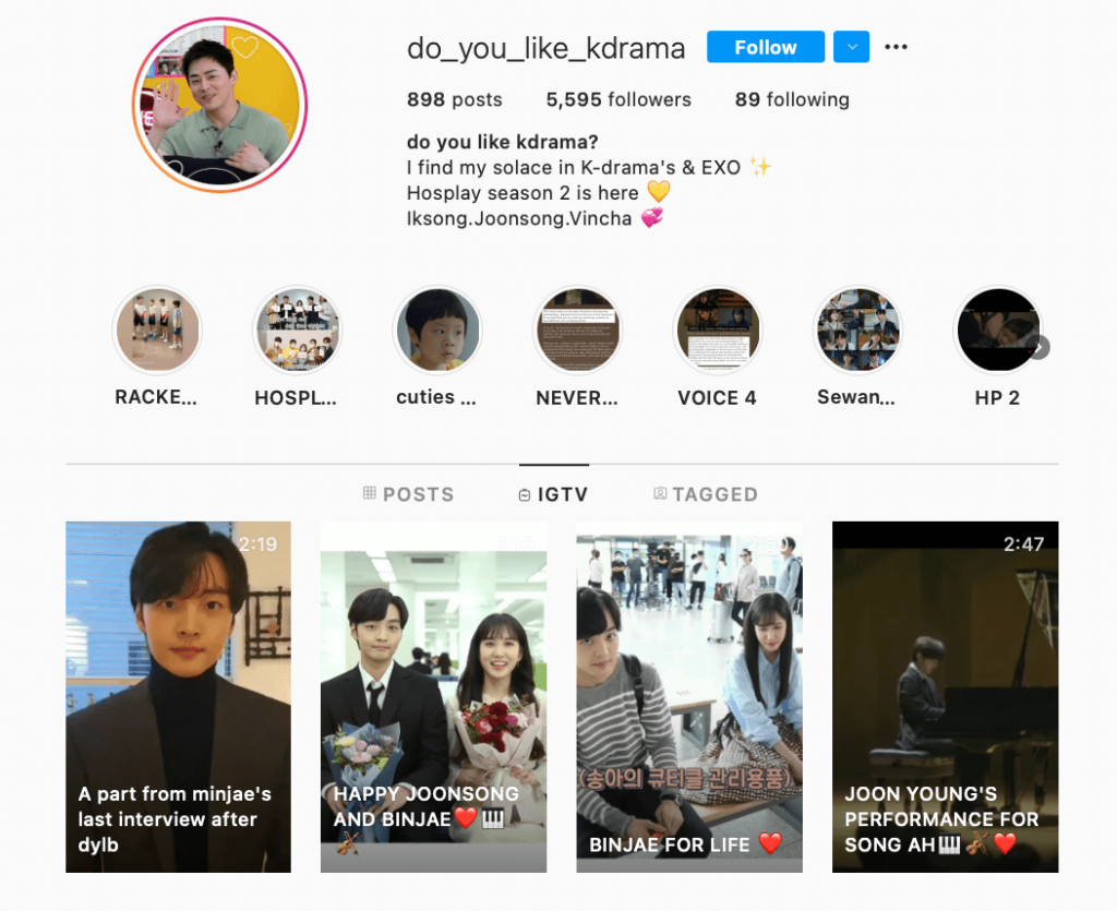 Top 5 K-Drama Accounts to Follow on Instagram - AhaSave