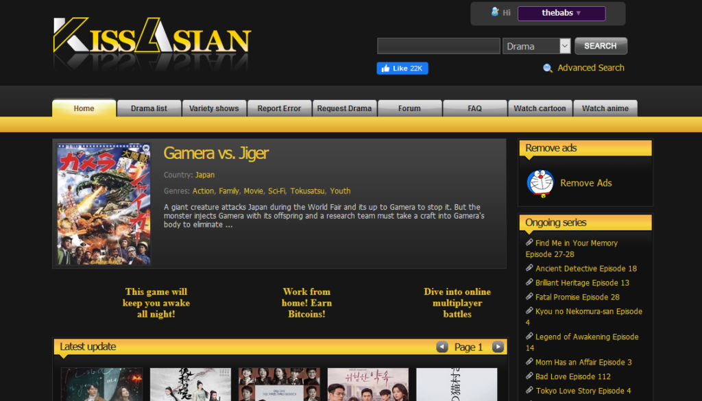 Download Drakor Drama Korea gratis KissAsian Ahasave Downloader