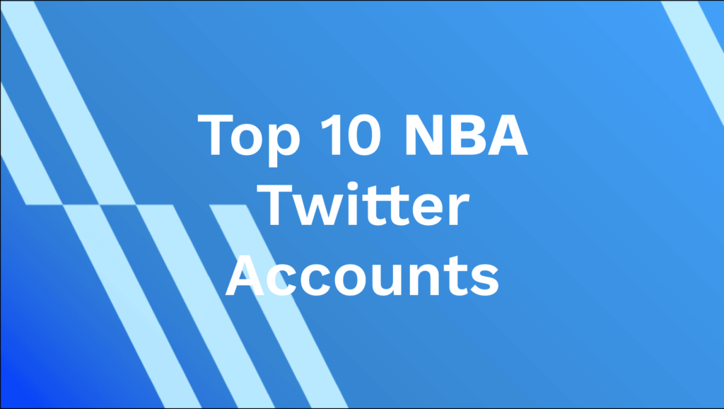 Top 10 NBA Twitter Accounts To Follow - AhaSave