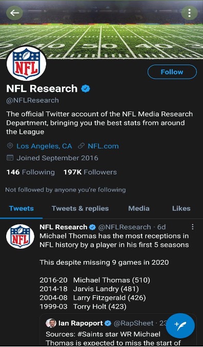 Around The NFL on Twitter: 