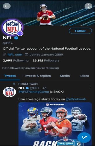 Top 7 NFL Twitter Accounts to Follow in 2021 - AhaSave