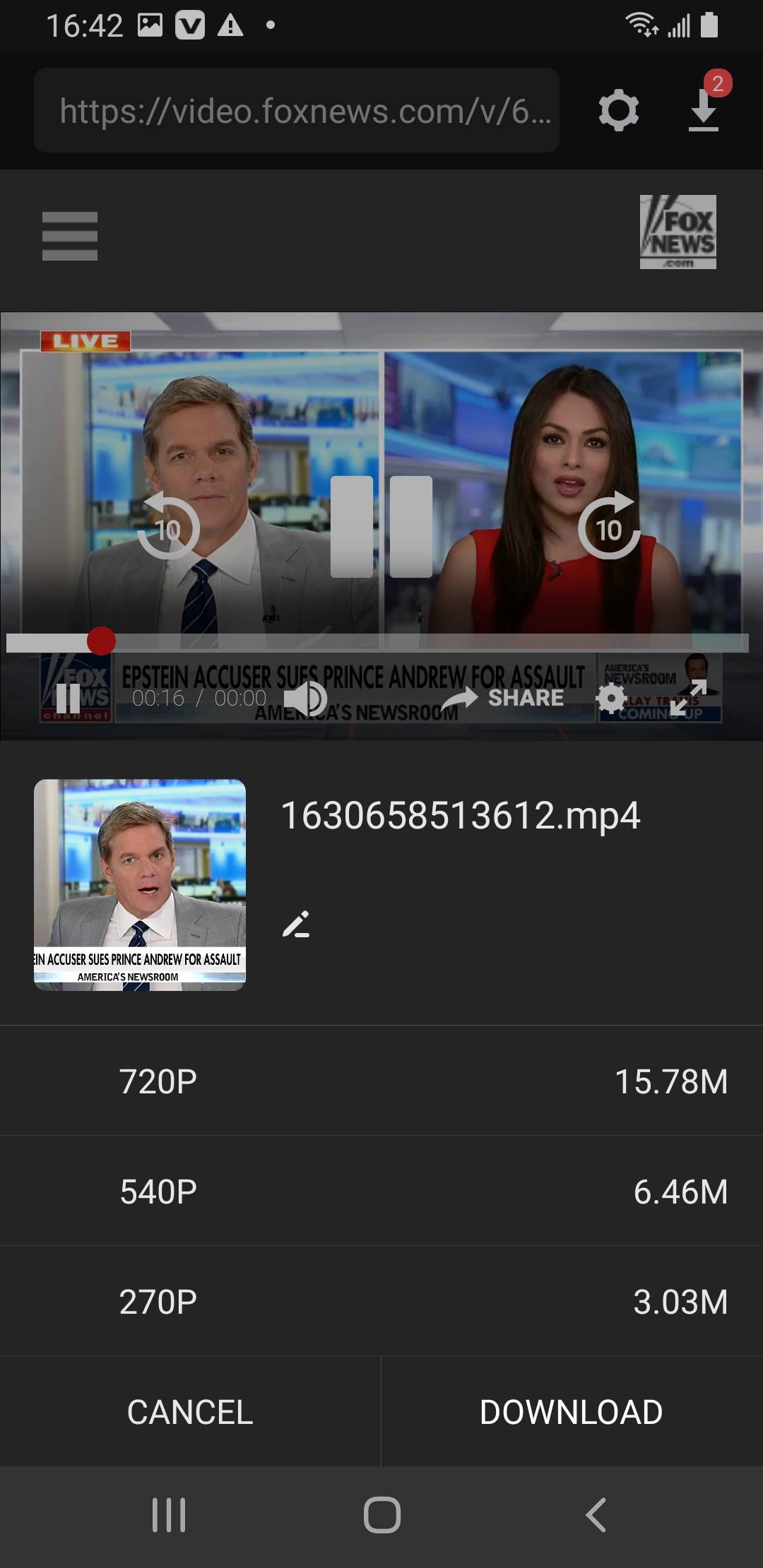 fox news video downloader