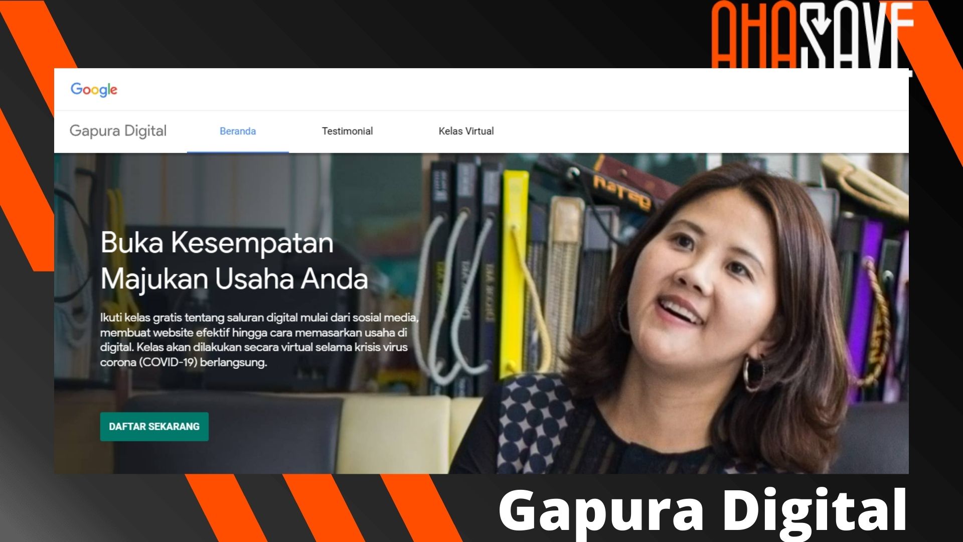 Kursus Digital Marketing GRATIS Terbaru 2021 - AhaSave