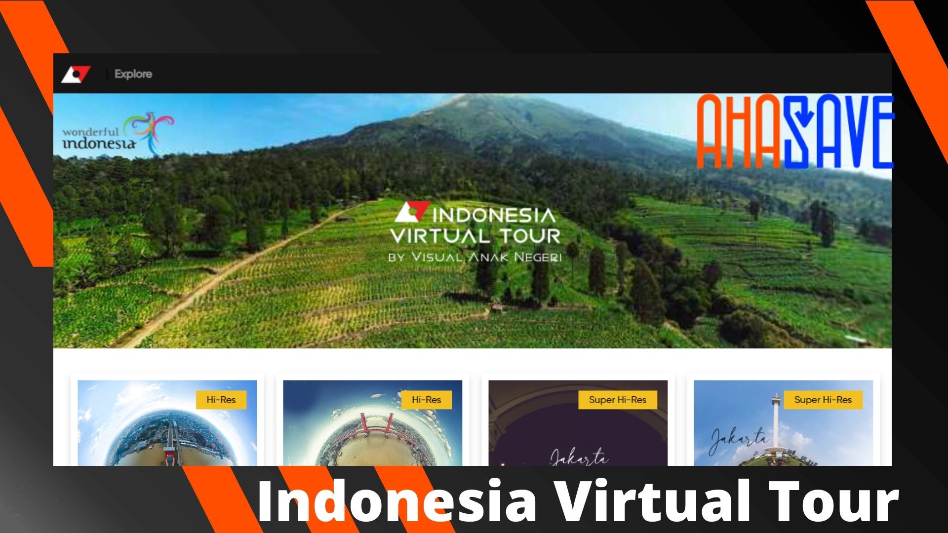 Virtual Tour GRATIS Dari Rumah Dengan Aplikasi! - AhaSave